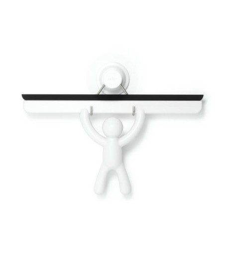 UMBRA ściągaczka prysznicowa BUDDY biała