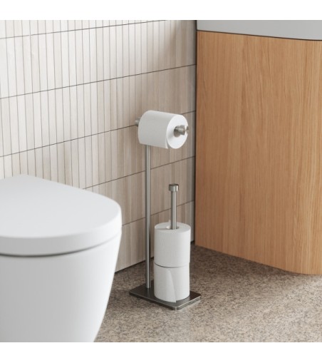 UMBRA stojak na papier toaletowy CAPPA    srebrny