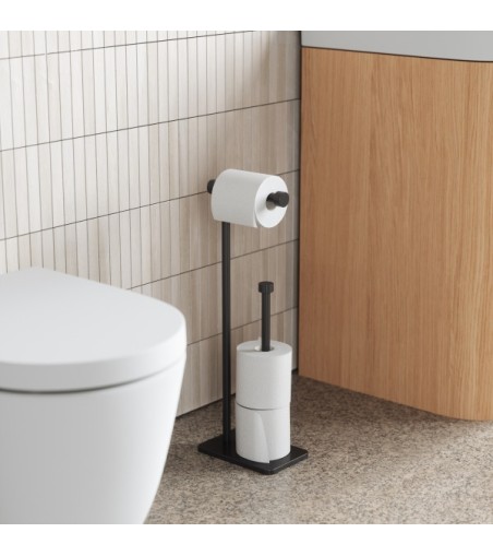 UMBRA stojak na papier toaletowy CAPPA    czarny