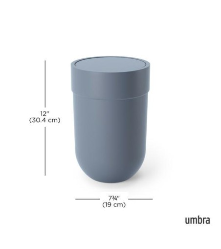 UMBRA kosz na śmieci TOUCH niebieski