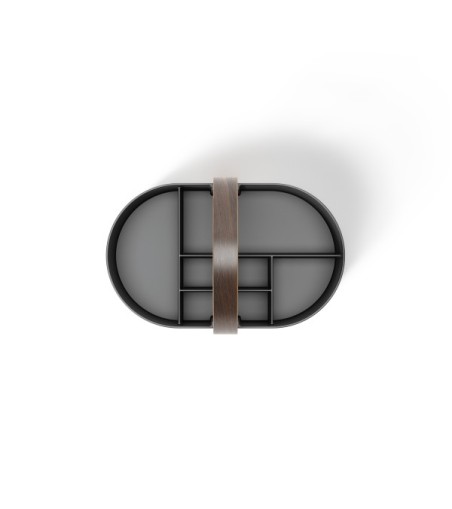 UMBRA organizer na kosmetyki BELLWOOD     czarny