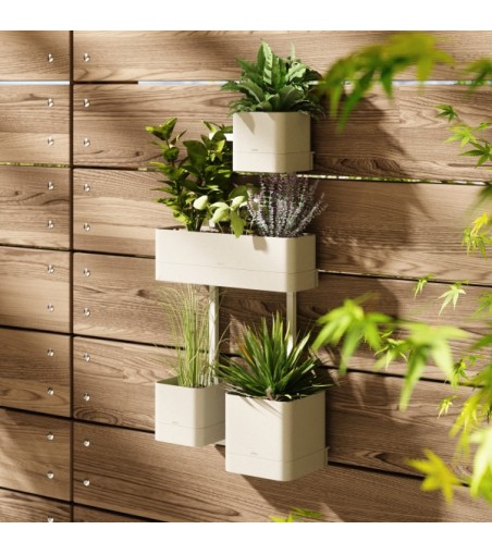 UMBRA zestaw doniczek CUBIKO biały