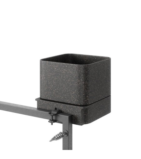 UMBRA zestaw doniczek CUBIKO czarny