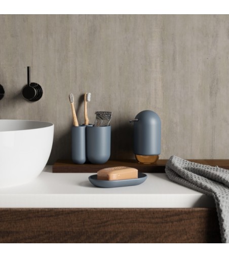 UMBRA dozownik do mydła TOUCH niebieski