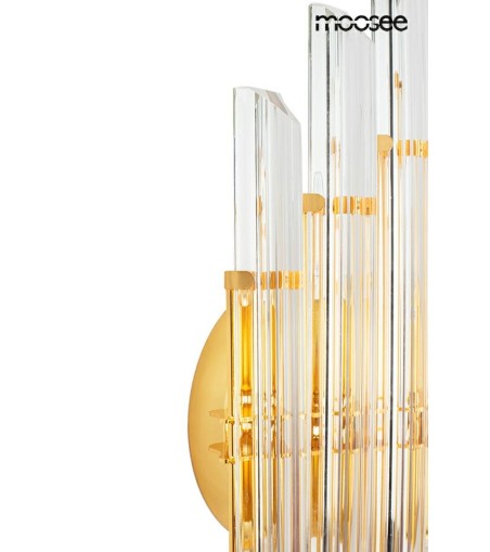 MOOSEE lampa ścienna PALAZZO złota