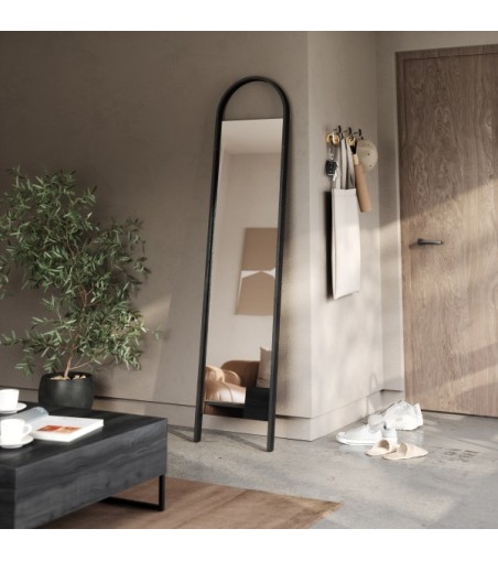 UMBRA lustro stojące BELLWOOD czarne