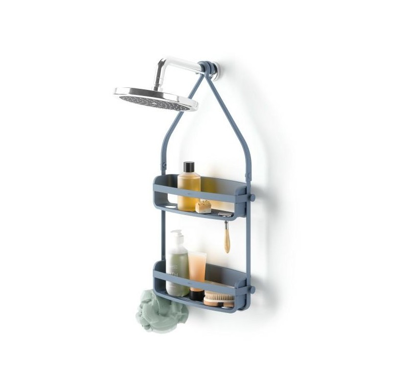 UMBRA organizer łazienkowy FLEX           niebieski