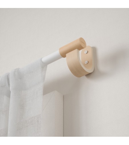 UMBRA karnisz BELLWOOD 107 - 305 cm       biały / brązowy