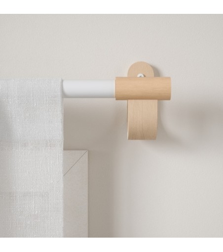 UMBRA karnisz BELLWOOD 107 - 305 cm       biały / brązowy