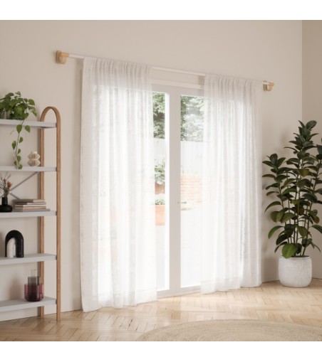 UMBRA karnisz BELLWOOD 107 - 305 cm       biały / brązowy