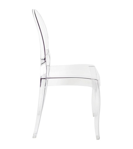 Krzesło ELIZABETH transparentne -  poliwęglan