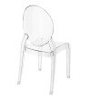 Krzesło ELIZABETH transparentne -  poliwęglan