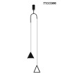 MOOSEE lampa wisząca ACUSTICA czarna
