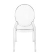 Krzesło ELIZABETH transparentne -  poliwęglan