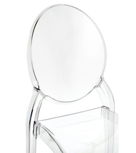 Krzesło ELIZABETH transparentne -  poliwęglan