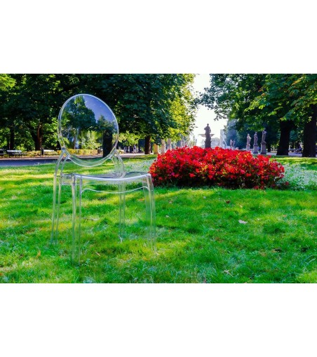 Krzesło ELIZABETH transparentne -  poliwęglan