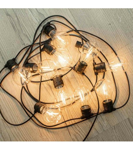 NEW GARDEN girlanda ogrodowa ALLEGRA      czarna