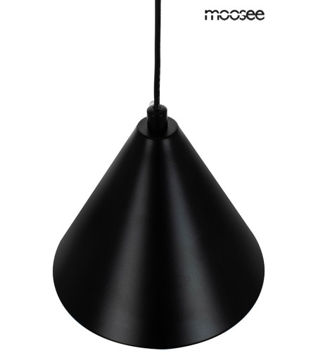MOOSEE lampa wisząca ACUSTICA czarna