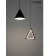 MOOSEE lampa wisząca ACUSTICA czarna