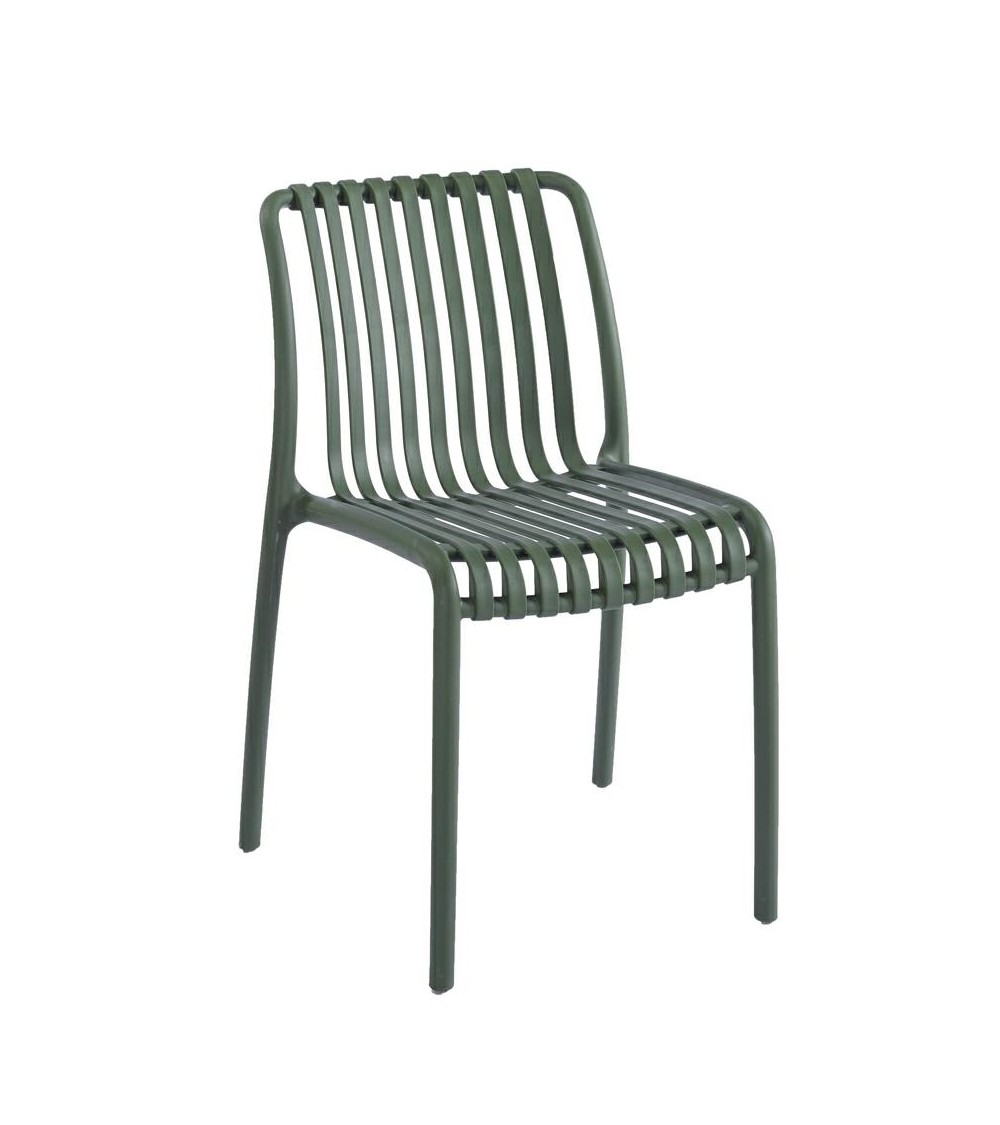 Krzesło STRIPS zielone