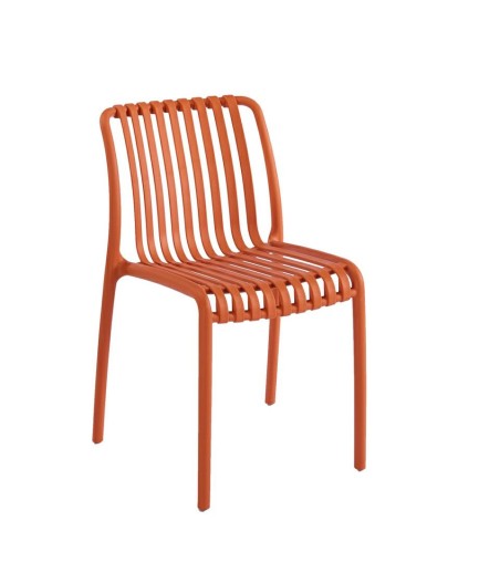 Krzesło STRIPS pomarańczowe