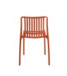 Krzesło STRIPS pomarańczowe
