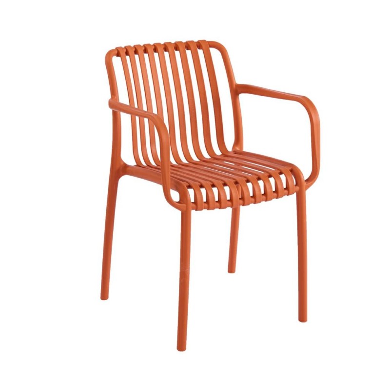 Krzesło STRIPS ARM pomarańczowe