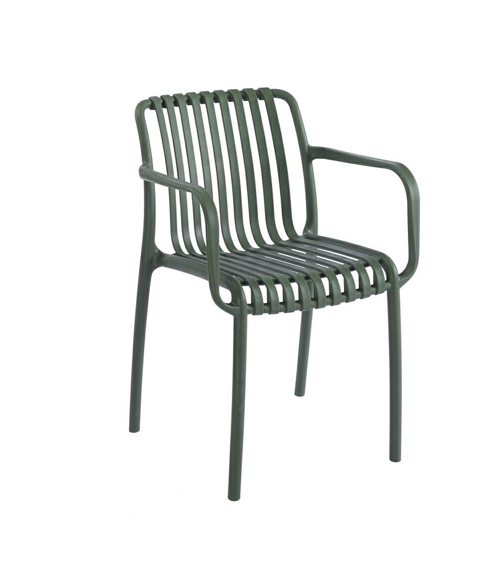 Krzesło STRIPS ARM zielone
