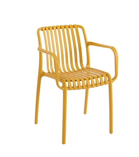 Krzesło STRIPS ARM żółte
