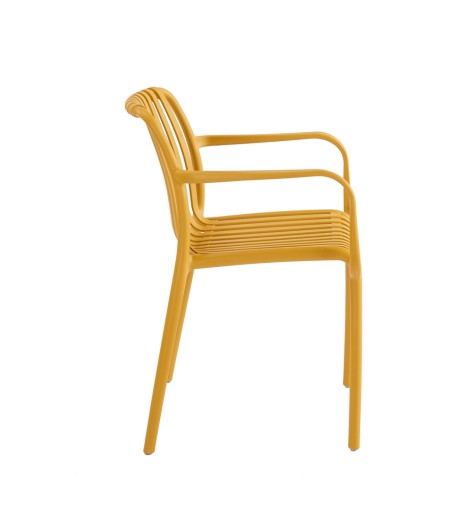 Krzesło STRIPS ARM żółte