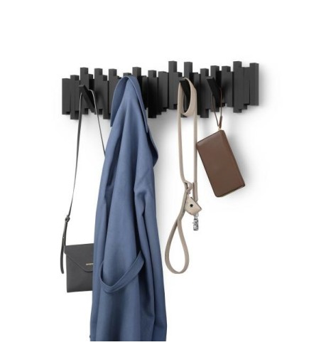 UMBRA wieszak na ubrania STICKS 8 czarny
