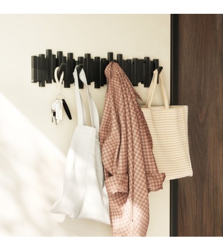 UMBRA wieszak na ubrania STICKS 8 czarny