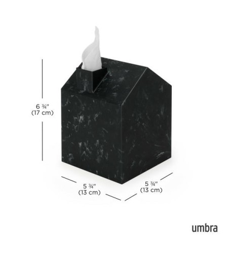 UMBRA pudełko na chusteczki CASA czarne