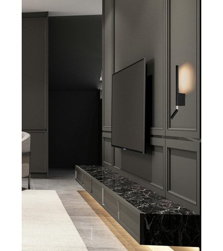 MOOSEE lampa ścienna PERISCOPE czarna