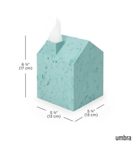 UMBRA pudełko na chusteczki CASA          niebieskie