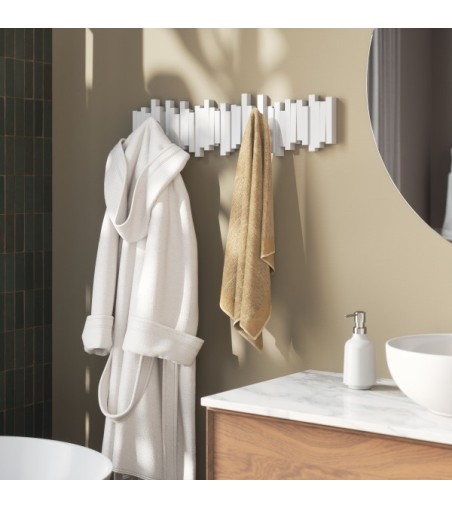 UMBRA wieszak na ubrania STICKS 8 biały