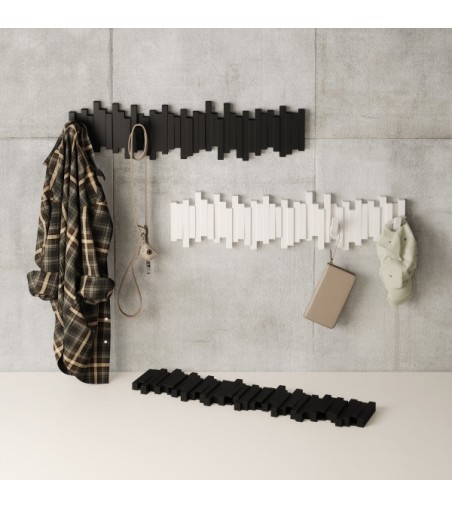 UMBRA wieszak na ubrania STICKS 8 biały