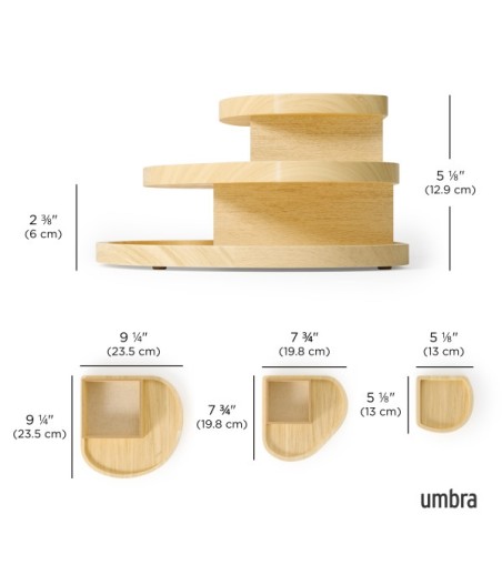 UMBRA pojemnik do przechowywania COVE     naturalny