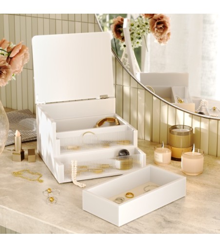 UMBRA pojemnik do przechowywania MALIBU   biały