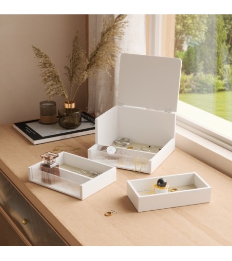 UMBRA pojemnik do przechowywania MALIBU   biały