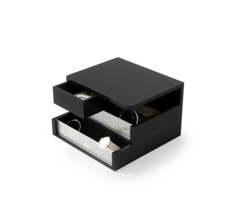 UMBRA pojemnik do przechowywania MALIBU   czarny