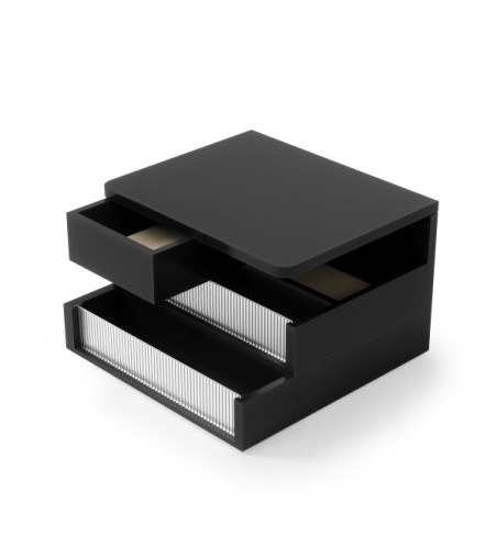 UMBRA pojemnik do przechowywania MALIBU   czarny