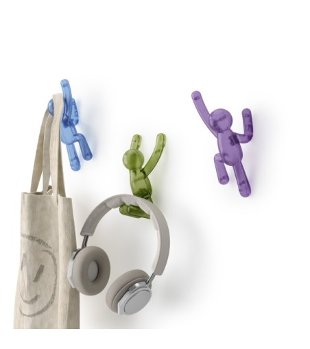 UMBRA wieszak ścienny BUDDY               wielokolorowy