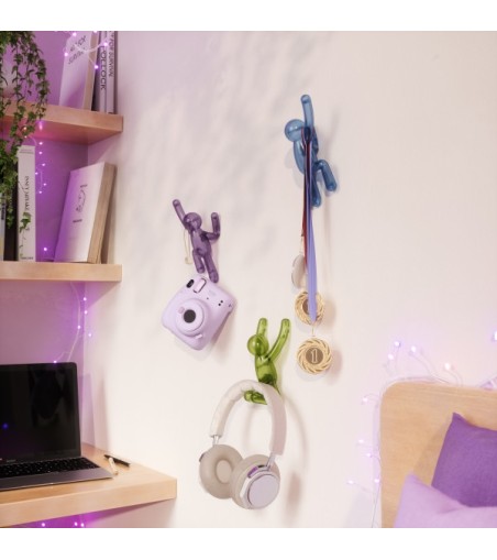 UMBRA wieszak ścienny BUDDY               wielokolorowy