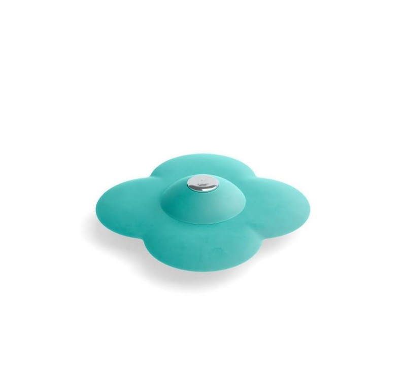 UMBRA zatyczka do odpływu BLOOM           niebieska