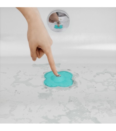 UMBRA zatyczka do odpływu BLOOM           niebieska