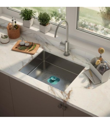 UMBRA zatyczka do odpływu BLOOM           niebieska