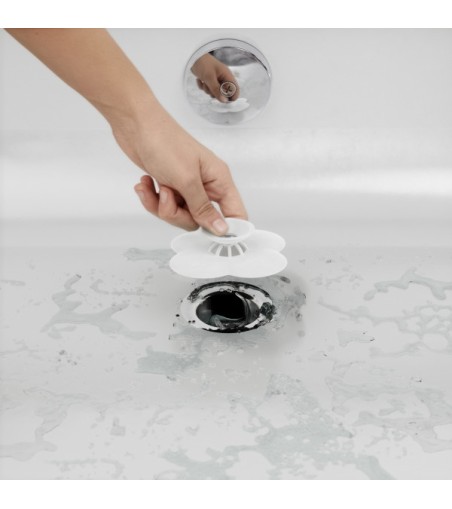 UMBRA zatyczka do odpływu BLOOM biała