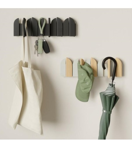 UMBRA wieszak ścienny SALOON czarny