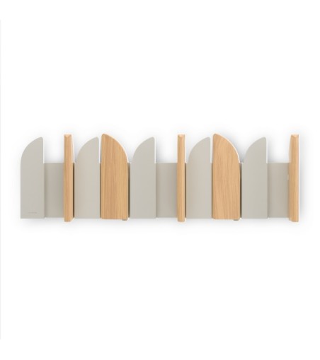 UMBRA wieszak ścienny SALOON beżowy